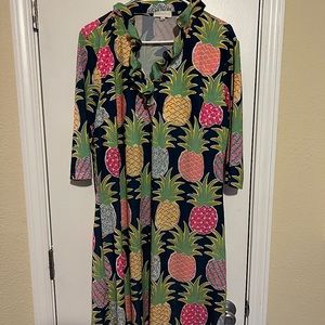 Simply Southern Pineapple Dress